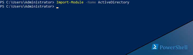 Способы установок Powershell Active Directory Module