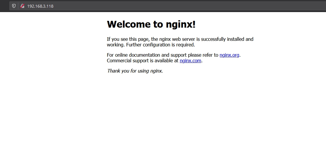 Проверка работы Nginx на Ubuntu